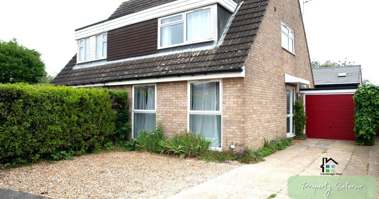 Cambridge Stays 4-5Br House-Garden-Lots Of Parking-15 Min To City-Close To Motorway Girton  エクステリア 写真