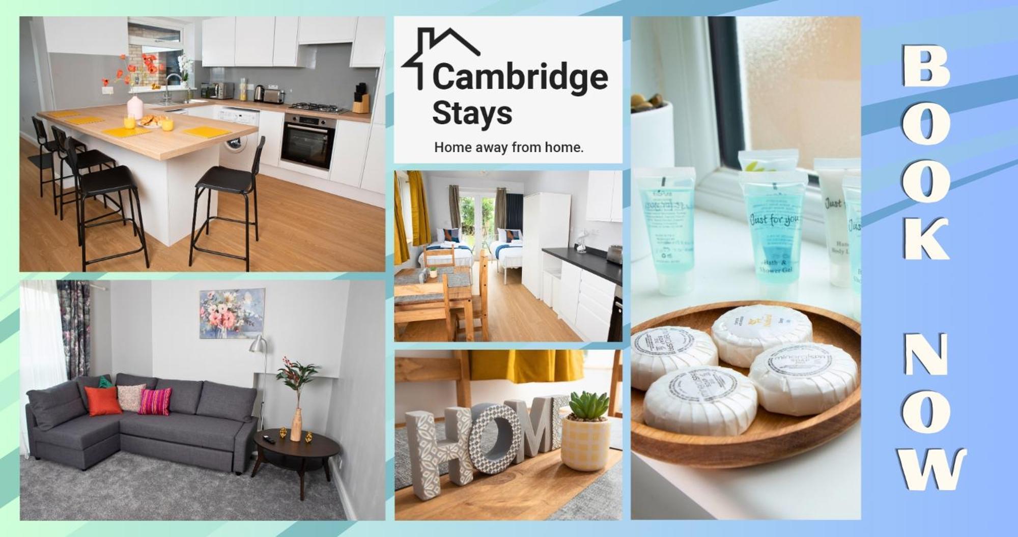 Cambridge Stays 4-5Br House-Garden-Lots Of Parking-15 Min To City-Close To Motorway Girton  エクステリア 写真